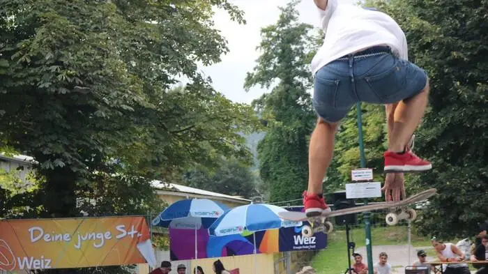 Zum 18. Mal fand der "Lovely Woods" Skatecontest in Weiz statt - heuer erstmals veranstaltet von der Jungen Stadt Weiz.