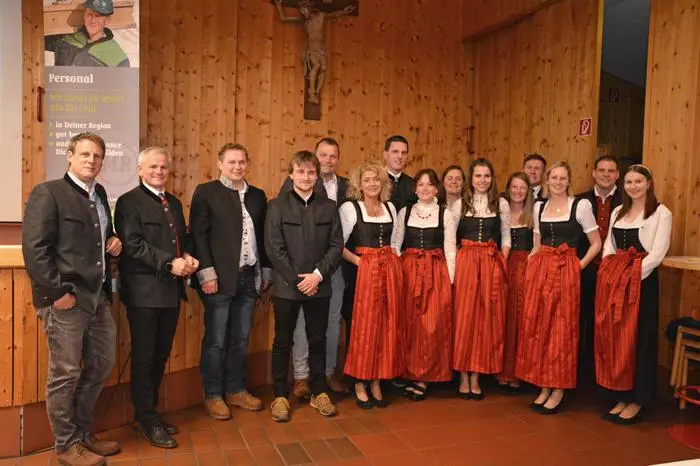 Die Mitarbeiterinnen und Mitarbeiter des Maschinenring Standort in Lienz