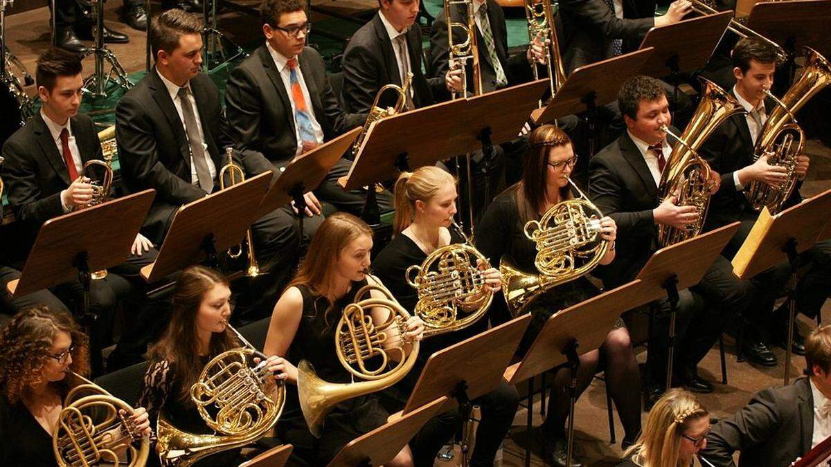 Das zehnte Jubiläum des Landesjugendblasorchesters wird in Stallhofen gefeiert