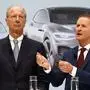 VW-Vorstandschef Herbert Diess und Chefaufseher Hans Dieter Pötsch