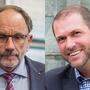 Otto Umlauft (links) kehrt der Stadtpolitik den Rücken, Markus Geiger wird neuer ÖVP-Stadtrat