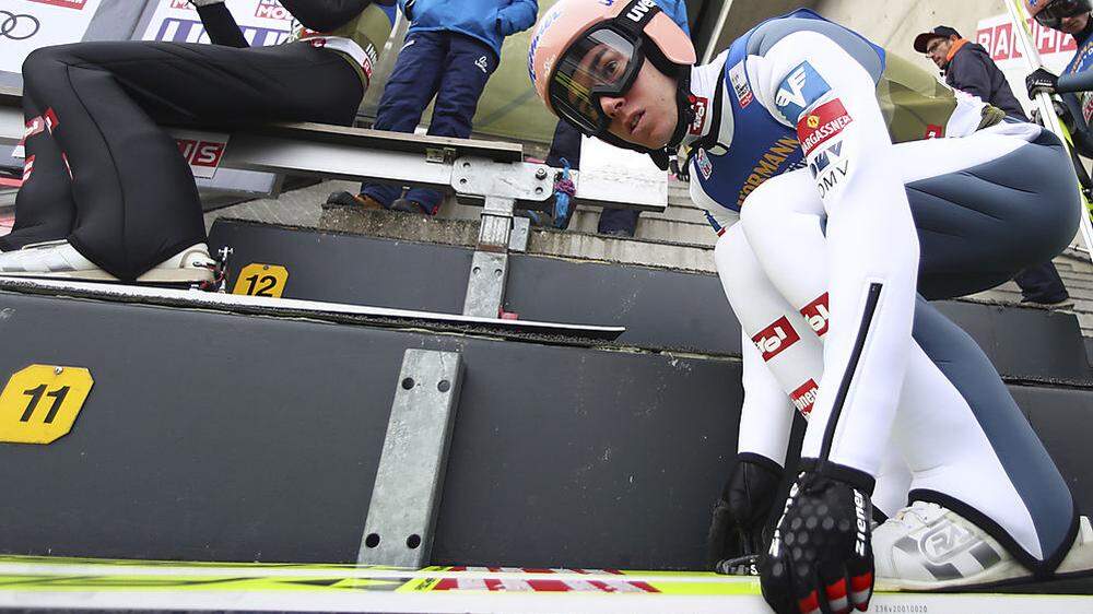 Stefan Kraft erreichte in der Innsbruck-Quali Rang zwei
