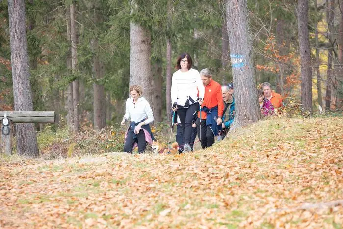 Die Wanderung bot nicht nur sportliche Betätigung, sondern auch interessante Einblicke in die Geschichte der Region.