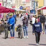 Bisher mussten Radfahrer am Hauptplatz absteigen