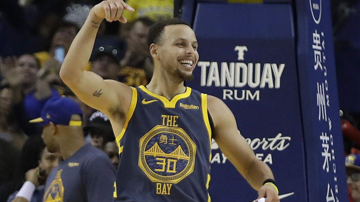 Stephen Curry ist weiter in Topform