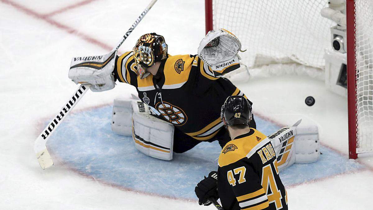 Die entscheidende Szene: St. Louis besiegt die Boston Bruins