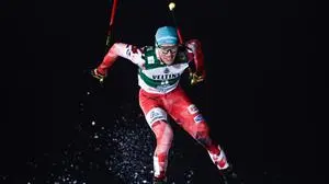 KUUSAMO,FINLAND,29.NOV.25 - NORDIC SKIING, NORDIC COMBINED, CROSS COUNTRY - FIS World Cup, Nordic Opening, 10km Gundersen, men. Image shows Franz-Josef Rehrl (AUT).
Photo: GEPA pictures/ Harald Steiner