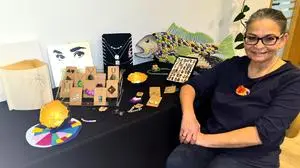 Frauke Pless-Hinteregger lebt ihre kreative Ader aus