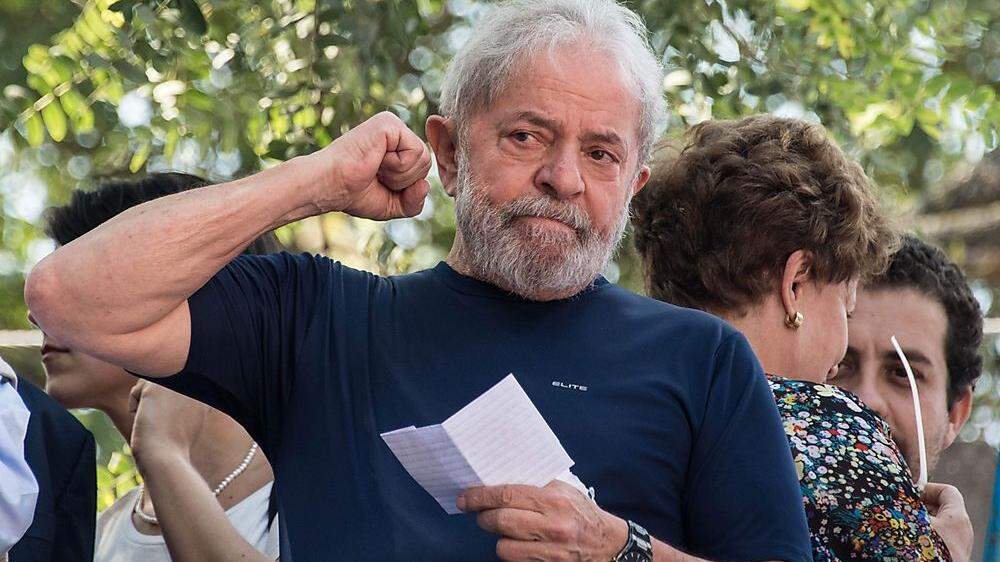 Ein Foto von Juli 2018: Luiz Inacio Lula da Silva 