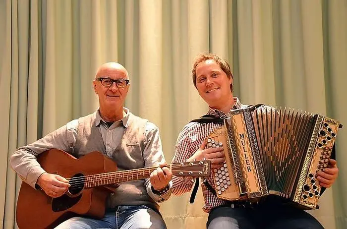 Ossi Huber (links) und Klaus Tschaitschmann