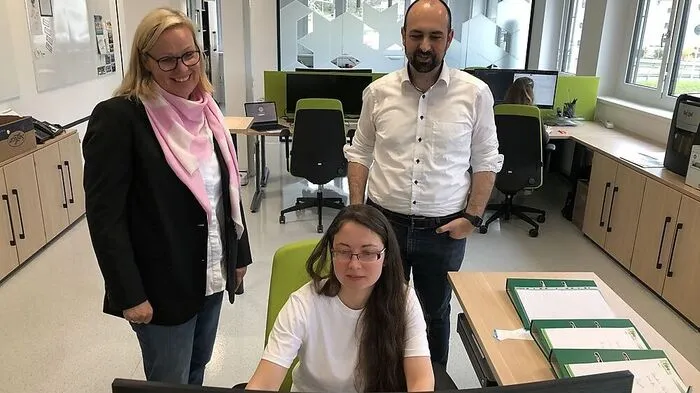Beatrix Töglhofer (vorne) mit Martina Romen-Kierner und Michael Ulm