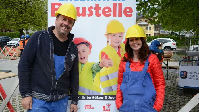 Das Projekt "Erlebniswelt Baustelle" wird im Auftrag der Tiroler Bauwirtschaft von Nadja und Stefan Elmer von Elmer Event Consulting OG (EEC) durchgeführt