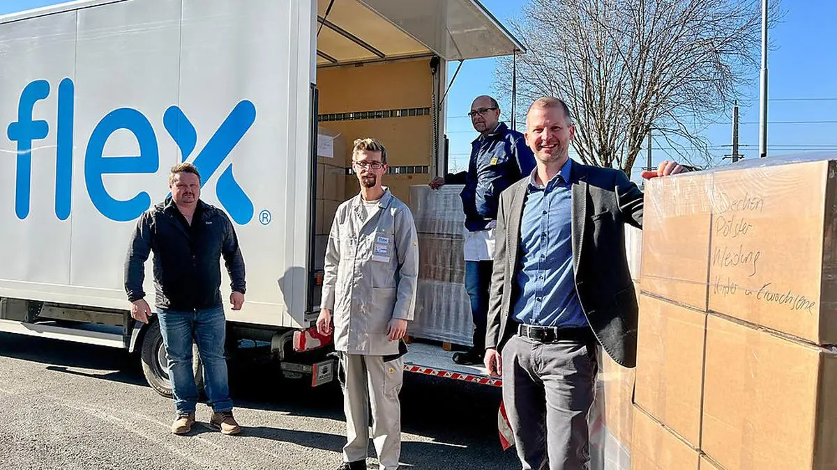 Dirk Paganal, Gunnar Pausch, Jürgen Kozo und der Geschäftsführer Martin Reiner