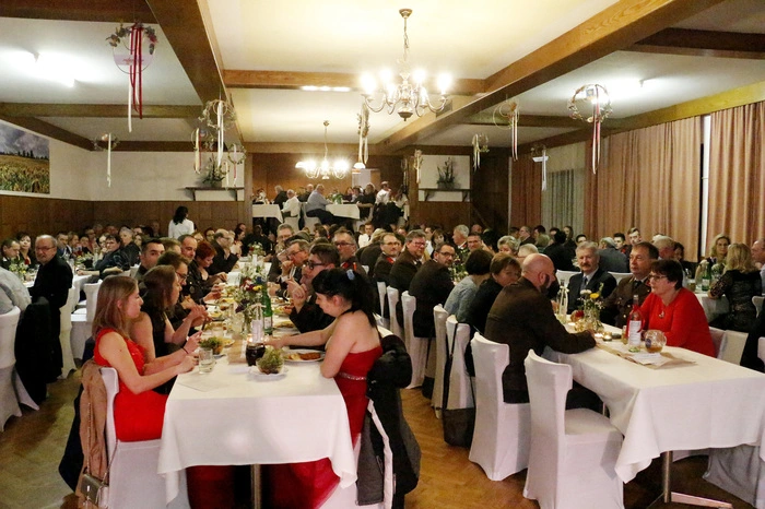Die Stimmung im Gasthaus Jandl war hervorragend