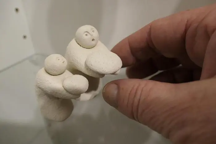 Vereinfachte Figuren haben sich zu einem Markenzeichen von Margarethe Oberdorfer entwickelt