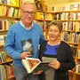 Heidrun und Wilfried Magnet in ihrer Buchhandlung am Völkermarkter Hauptplatz