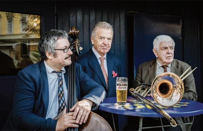 Das Josel-Trio mit Manfred und Rudi Josel sowie Klaus Melem gastiert in Gamlitz