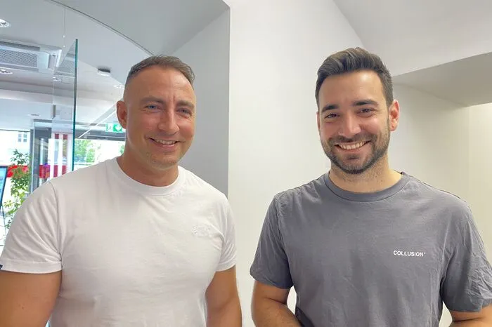 ... auch Manuel Lah vom Fitnessstudio One Body und David Trummer vom Bauernstadl Feldbach sowie ...