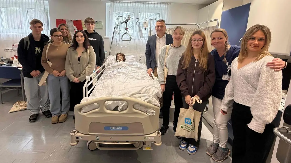 Kürzlich lud das LKH Oststeiermark, Standort Feldbach, Interessierte zur Infoveranstaltung „Pflegeberufe – Vielfalt erleben und entdecken“ ein