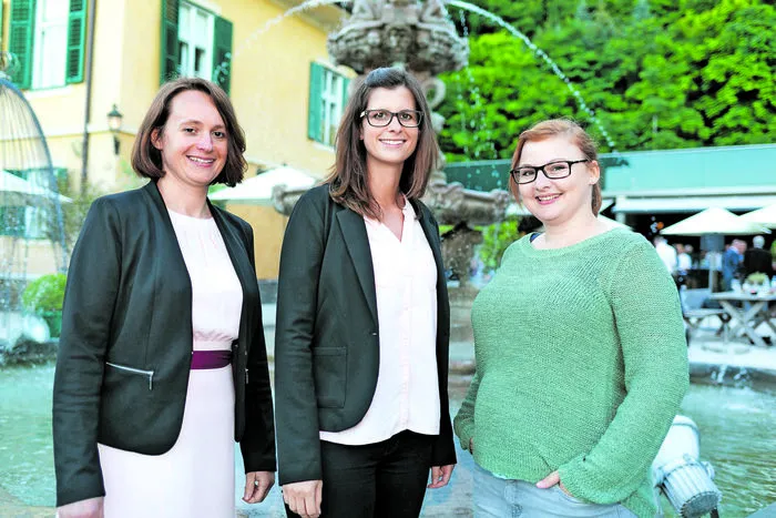 Dynamisches Trio von Seria Immobilien: Mirjam Kogler, Jennifer Kulmer und Nicole Dietrich