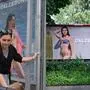 Der Ex-Ski-Star macht auf den Plakaten eine super Figur
