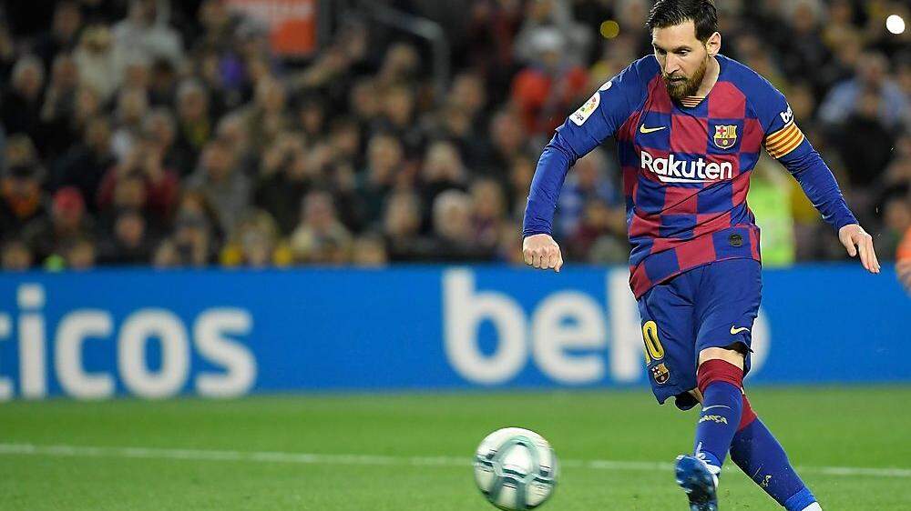 Lionel Messi muss auf La Liga-Spiele vorerst verzichten