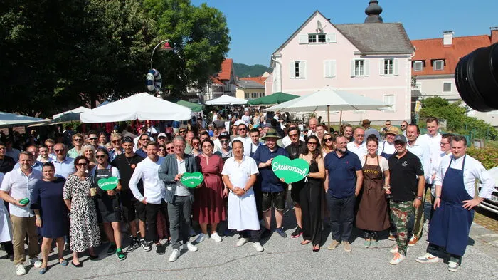 20 Köche und 20 Winzer &amp; Produzenten haben in Trautmannsdorf für ein eindrucksvolles Highlight gesorgt
