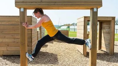 Im Aktivpark kann jeder seine eigenen Grenzen erkunden - und überwinden