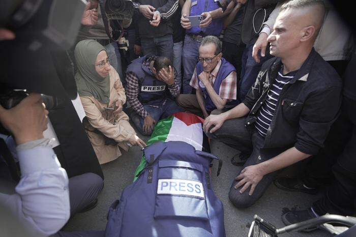Die Reporterin starb bei Konfrontationen im Westjordanland