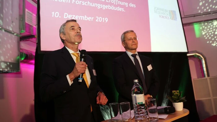 5-Jahres-Feier Joanneum Research Institute Robotics und Eröffnung des neuen Forschungsgebäudes der JOANNEUM
