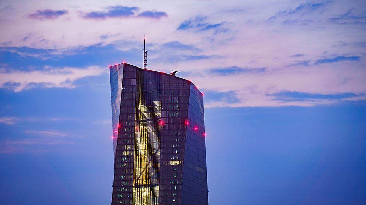 Die Zentrale der Europäischen Zentralbank (EZB) in Frankfurt | Die Zentrale der Europäischen Zentralbank (EZB) in Frankfurt