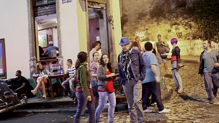 Wolfgang Muthspiel, hier während seiner Aufnahmen in Rio de Janeiro, präsentiert in einer Woche bei der „Jazzliebe“ sein neues Songprojekt 	