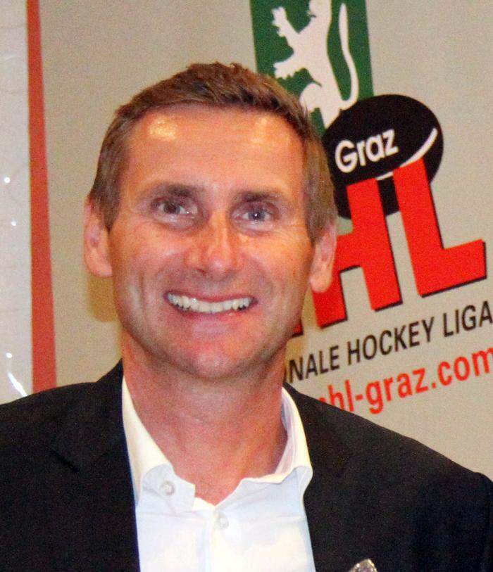 Siegfried Hinterleitner, der Obmann der NHL Graz