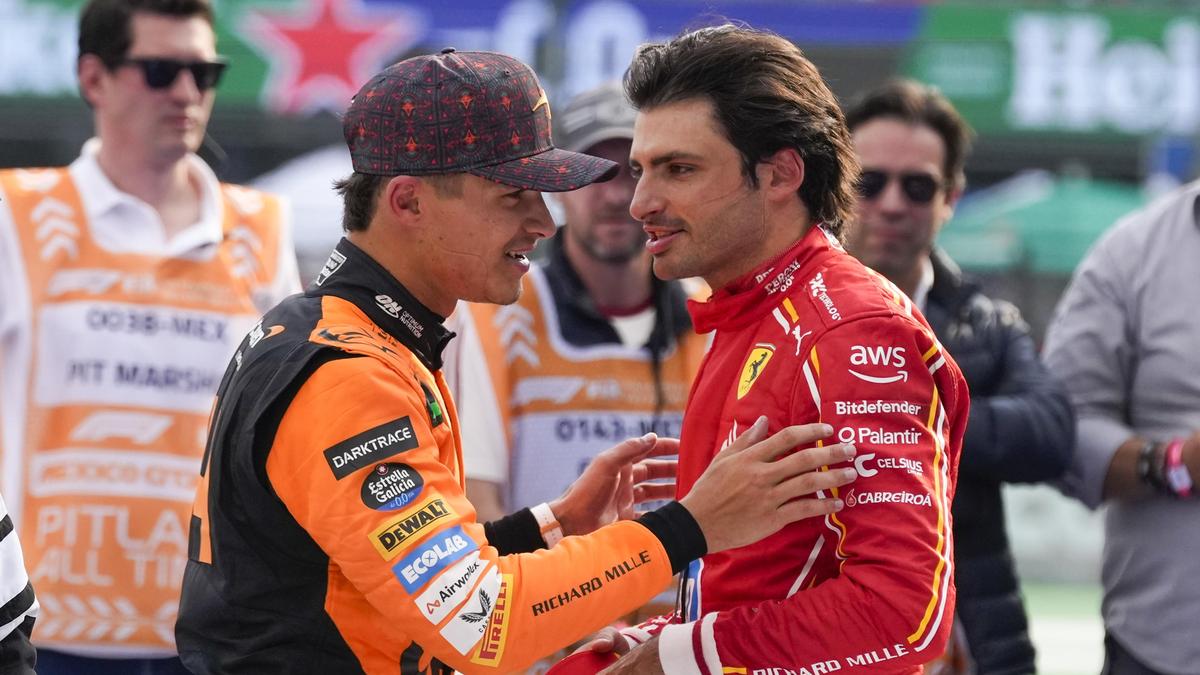 Gute Freunde: Lando Norris (links) und Carlos Sainz