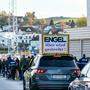 Streik der Mitarbeiter der Firma Engel Austria am Donnerstag | Streik der Mitarbeiter der Firma Engel Austria am Donnerstag