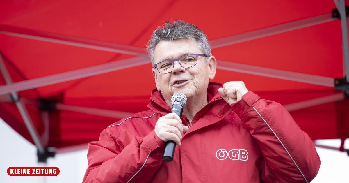 ÖGB President: Katzian on reducing additional wage costs: “We certainly ...