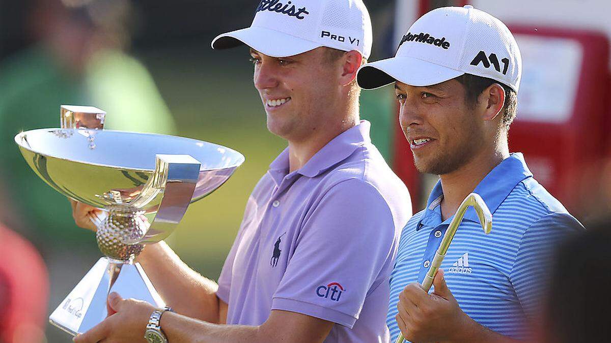 Justin Thomas (links) und Xander Schauffele