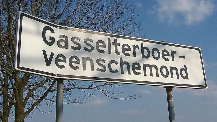 Manche Orte haben etwas längere Namen als andere, diese 10 sprengen jedoch das Maß:  Platz 10 Gasselterboerveenschemond - Niederlande