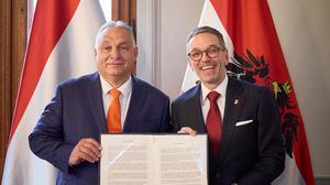 Orbán und Kickl mit der „Wiener Deklaration“