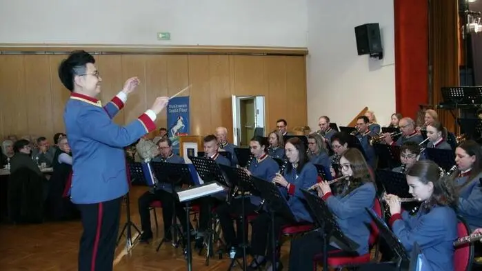 Mit einem furiosen Neujahrskonzert startete der Musikverein Gestüt Piber in das neue Jahr.