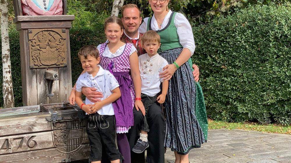 Familie Glanzer aus Zweinitz im Gurktal