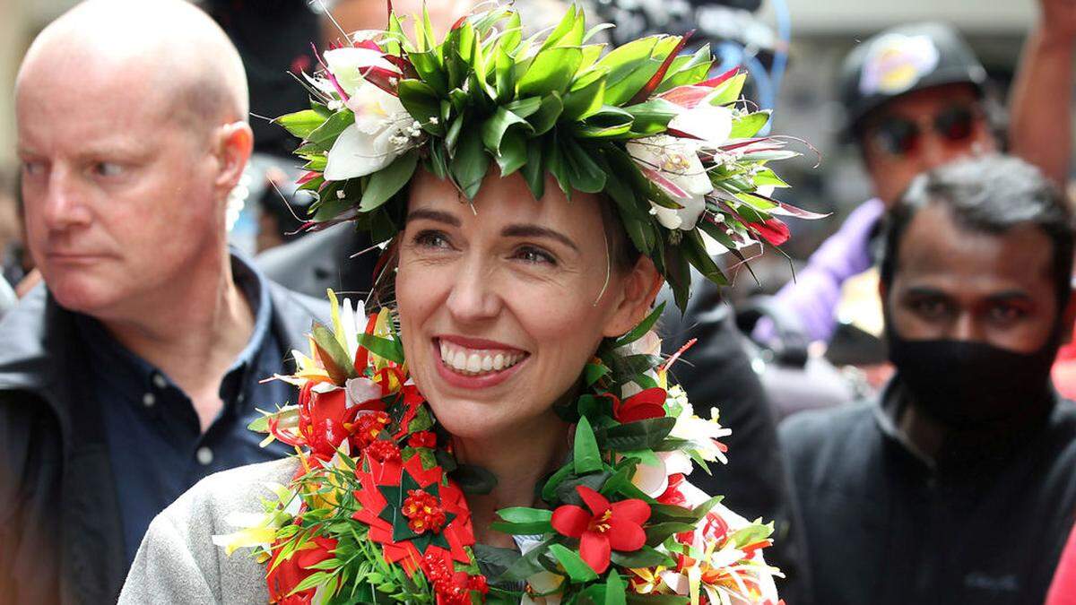 Neuseelands Premierministerin Jacinda Ardern 