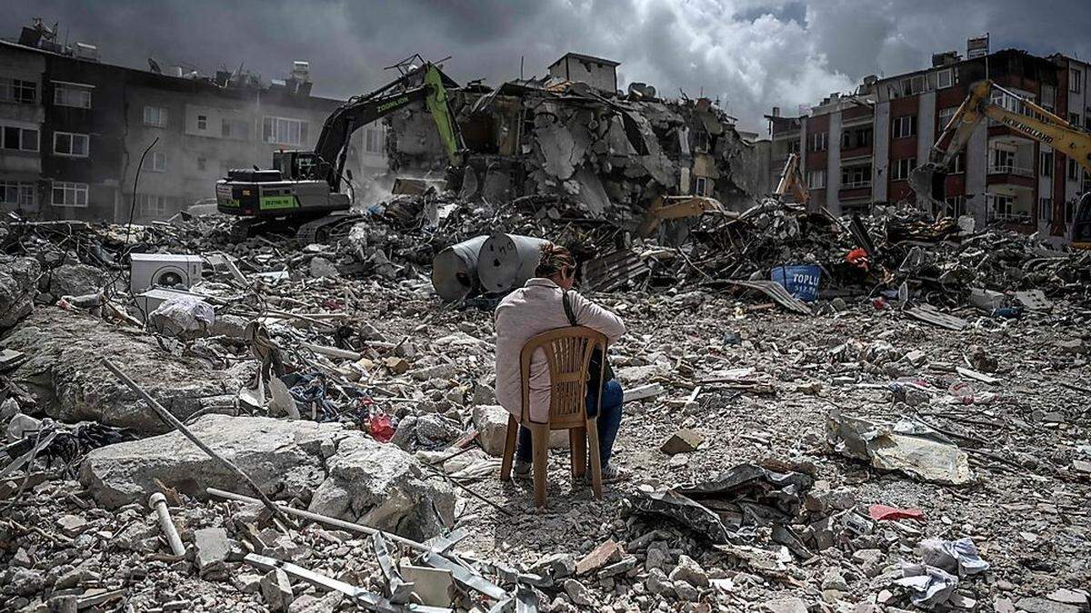 Viele Bewohner der Stadt Antakya haben Angehörige, Hab und Gut verloren 