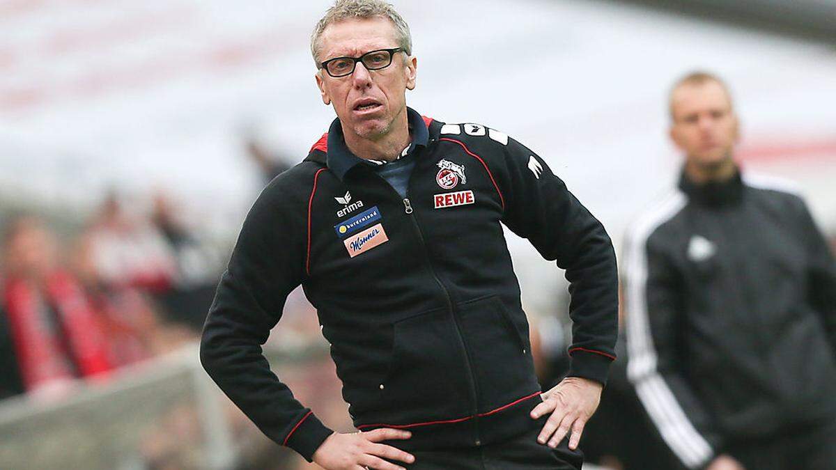 Köln-Coach Peter Stöger