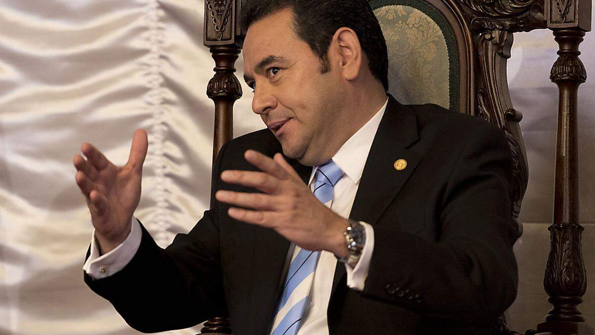 Guatemalas Präsident Jimmy Morales darf indes ein umstrittenes Migrationsabkommen mit den USA vorerst nicht unterschreiben