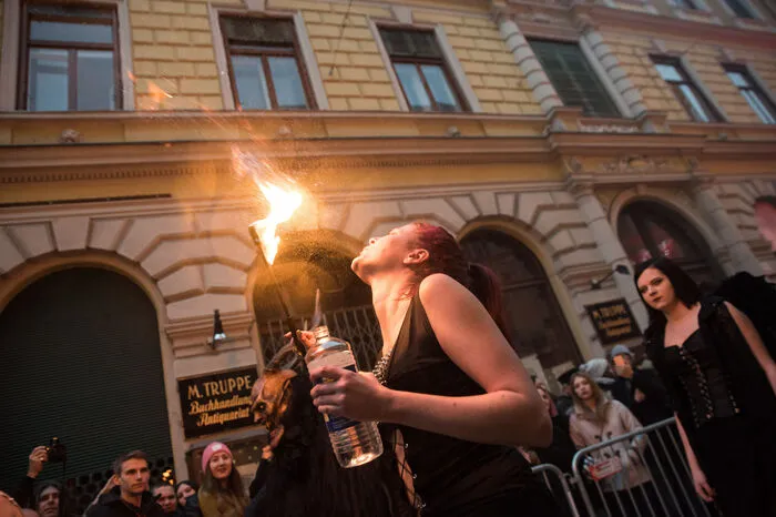 Eine feurige Show