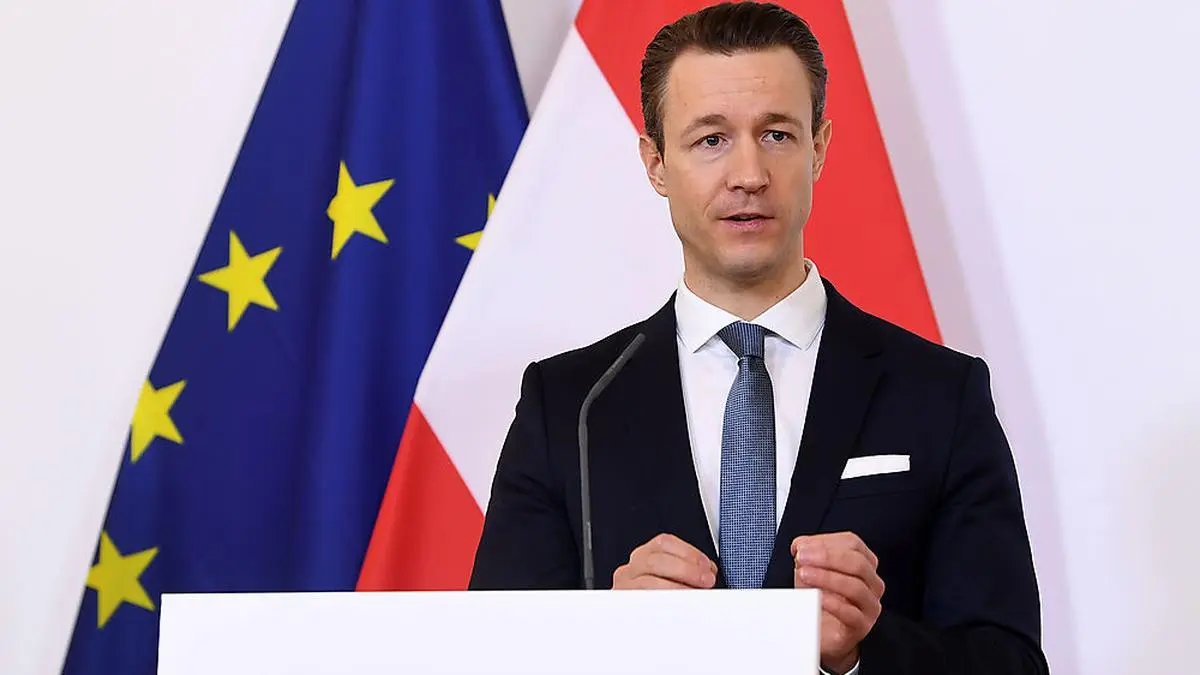 Finanzminister Gernot Blümel 