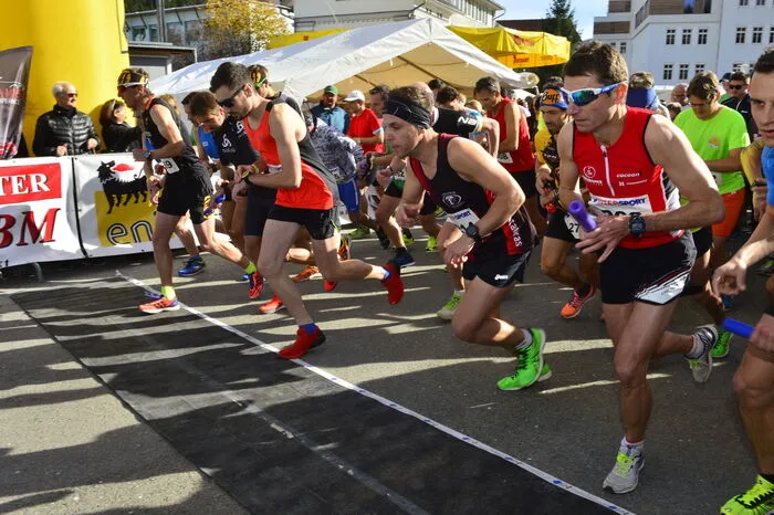 Zahlreiche Sportler nutzten die Gelegenheit, am Stadtlauf teilzunehmen.