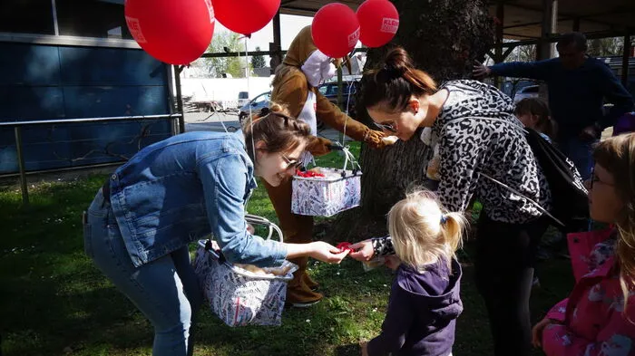 Viele große und kleine Kinder kamen zur Osteraktion im Rahmen von #spürdenfrühling in den Marenzipark in Leibnitz.