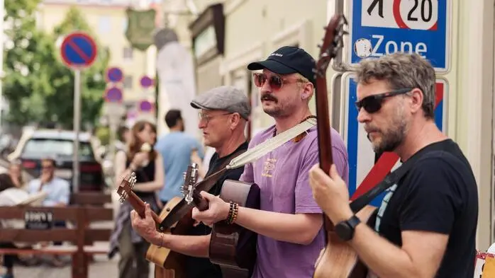 In Graz wird an jeder Ecke musiziert